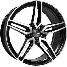 Enkei 532-285-6540BKM Enkei Victory 20x8.5 5x114.3 40mm Offset 72.6mm Bore Black Machined Wheel