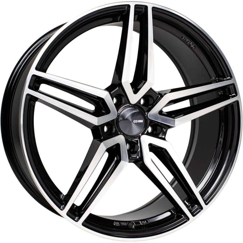 Enkei 532-285-6540BKM Enkei Victory 20x8.5 5x114.3 40mm Offset 72.6mm Bore Black Machined Wheel