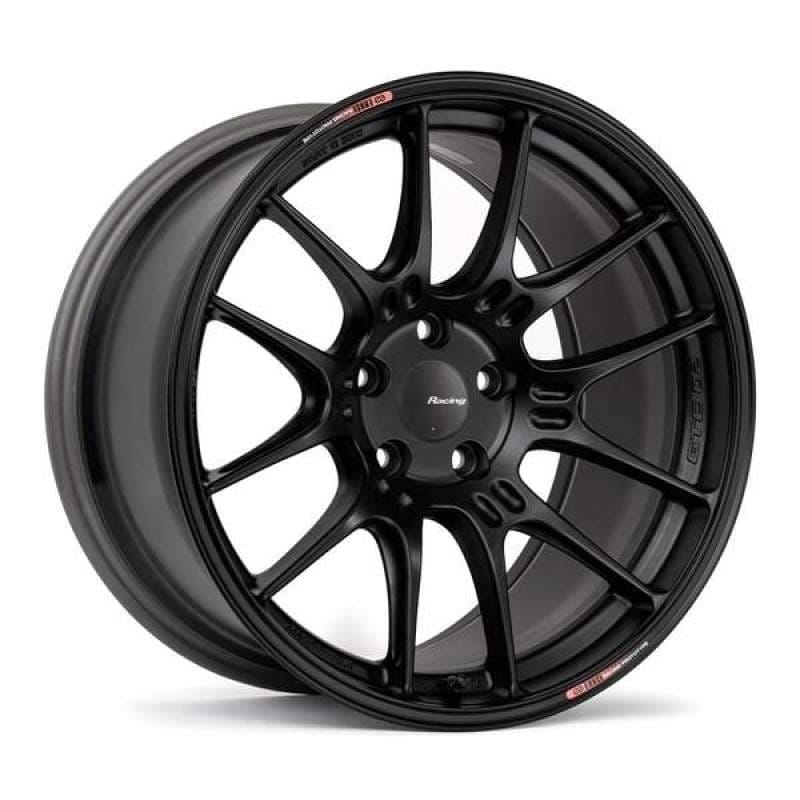 Enkei 534-985-4445BK Enkei GTC02 19x8.5 5x112 45mm Offset 66.5mm Bore Matte Black Wheel