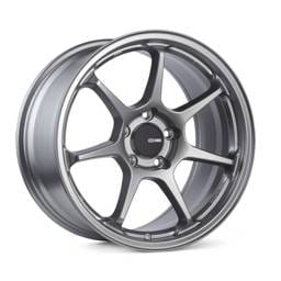 Enkei 535-880-6545GR Enkei TS-7 18x8 5x114.3 45mm Offset 72.6mm Bore Storm Gray Wheel