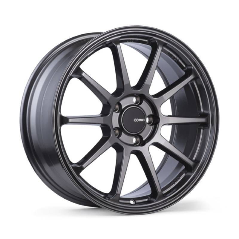 Enkei 536-880-8045GM Enkei PX-10 18x8 5x100 45mm Offset 72.6mm Bore Gunmetal Wheel