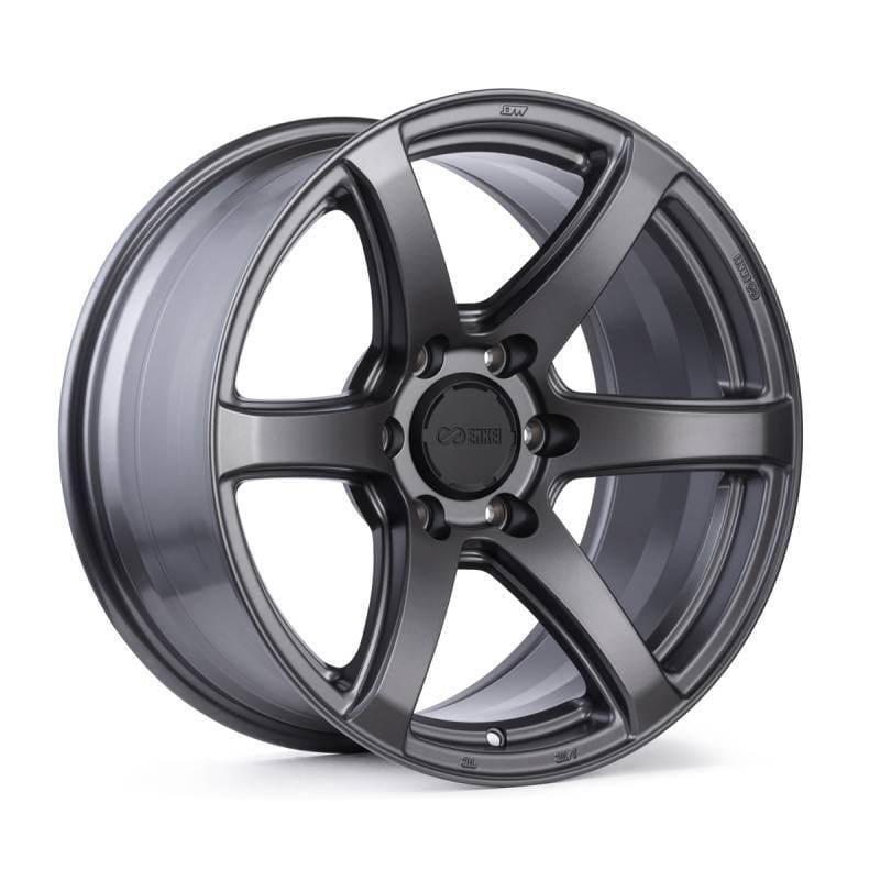 Enkei 538-680-8400GM Enkei Cyclone 16x8 6x139.7 0mm Offset 106.1 Bore - Matte Gunmetal Wheel