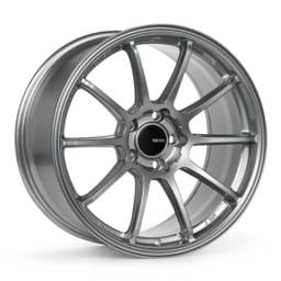 Enkei 543-895-8045GR Enkei TRIUMPH 18x9.5 5x100 45mm Offset Storm Gray Wheel