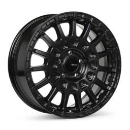 Enkei 544-880-6535BK Enkei Overlander 18x8 5x114.3 35mm Offset 72.6mm Bore Black Wheel