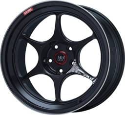 Enkei 545-810-6540BKM Enkei PF06 18x10in 5x114.3 BP 40mm Offset 75mm Bore Black Machined Wheel