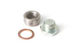 Haltech HT-010702 Haltech O2 Sensor Weld-On Bung w/Copper Washer & Blanking Plug M18 x1.5