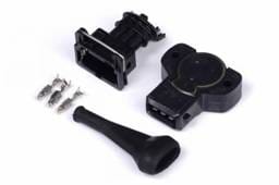 Haltech HT-010404 Haltech Throttle Position Sensor (Black/CCW Rotation/8mm D-Shaft)