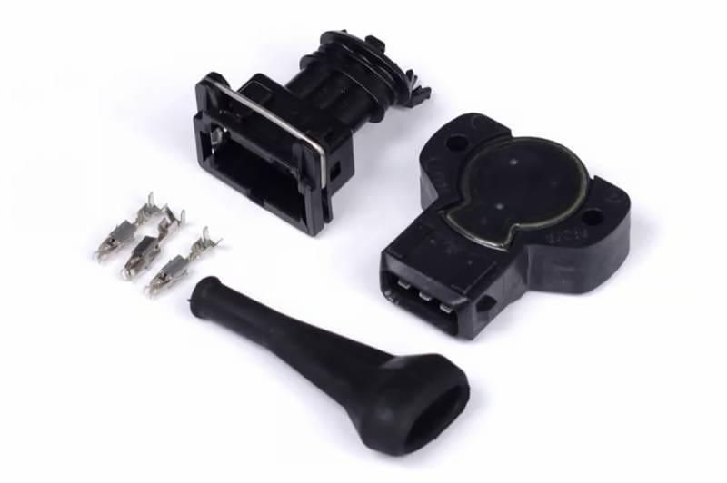 Haltech HT-010404 Haltech Throttle Position Sensor (Black/CCW Rotation/8mm D-Shaft)
