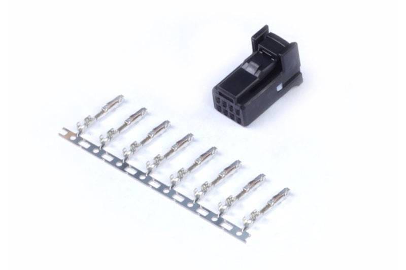 Haltech HT-030003 Haltech 8 Pin TYCO Black Plug & Pins