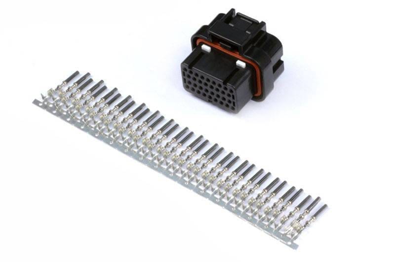 Haltech HT-030009 Haltech AMP 34 Pin 4 Row 3 Keyway Superseal Connector Plug & Pins