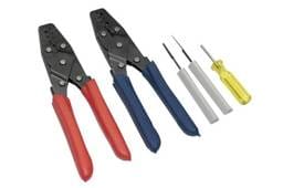 Haltech HT-070300 Haltech Dual Crimper Set - Includes 3 Pin Removal Tools