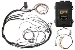 Haltech HT-150975 Haltech Elite 1500 Terminated Harness ECU Kit w/ Square EV1 Injector Connectors