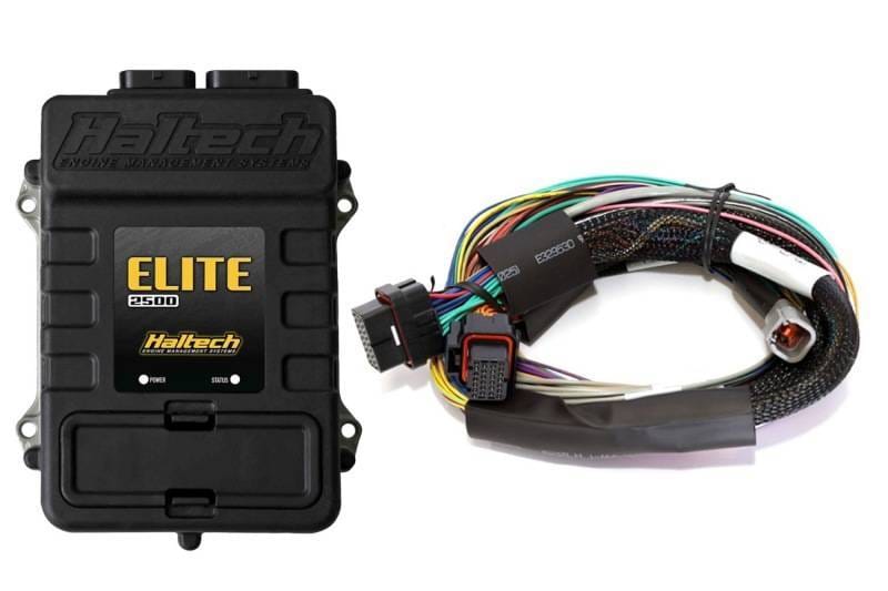 Haltech HT-151302 Haltech Elite 2500 Basic Universal Wire-In Harness ECU Kit