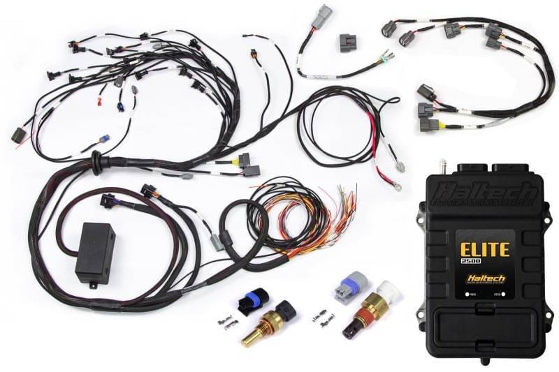 Haltech HT-151309 Haltech Elite 2500 Terminated Engine Harness ECU Kit w/Late Ignition