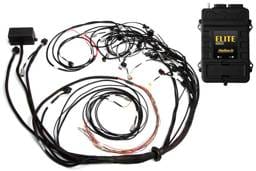 Haltech HT-151368 Haltech Elite 2500 Terminated Harness ECU Kit w/OE Injector Connectors