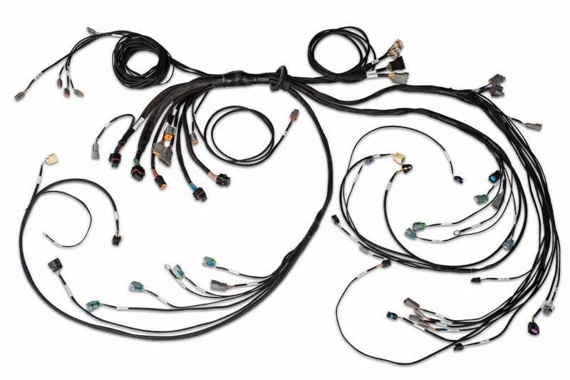 Haltech HT-186205 Haltech NEXUS R5 DBW Terminated Harness - DBW Ready/Injector Connector EV6