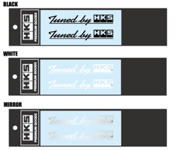 HKS 51003-AK145 HKS Sticker Tuned by HKS W120 MIRROR