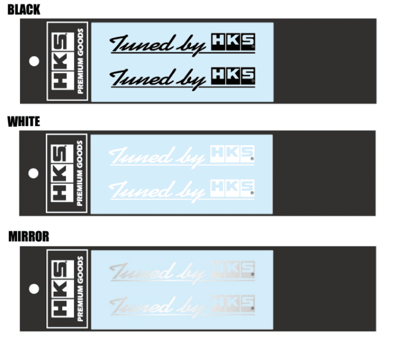 HKS 51003-AK145 HKS Sticker Tuned by HKS W120 MIRROR