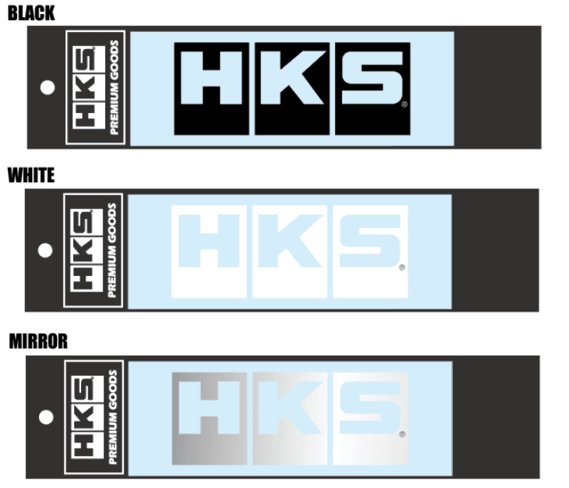 HKS 51003-AK151 HKS LOGO Sticker W135 MIRROR