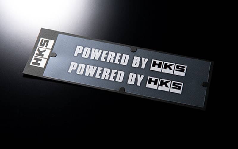 HKS 51003-AK132 HKS HKS STICKER POWERED BY HKS W200 WHITE