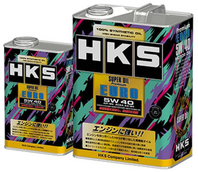 HKS 52001-AK120 HKS SUPER OIL Euro 5W40 4L (MOQ 4)
