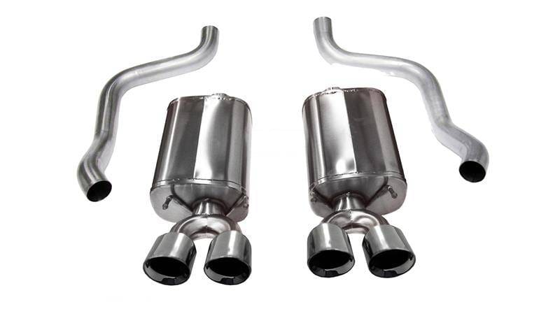 CORSA Performance 14108 Corsa 2009-2013 Chevrolet Corvette C6 6.2L V8 Polished Sport Axle-Back Exhaust thumbnail 4