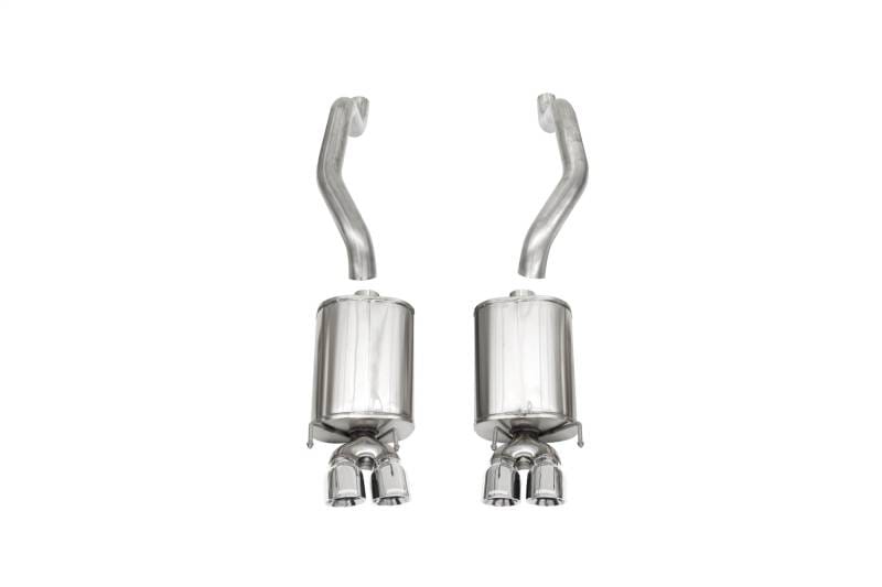 CORSA Performance 14108 Corsa 2009-2013 Chevrolet Corvette C6 6.2L V8 Polished Sport Axle-Back Exhaust thumbnail 6