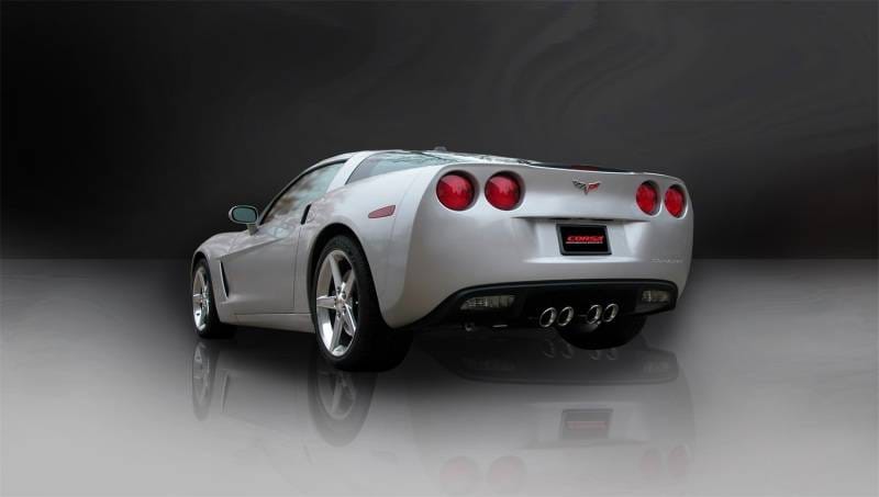 CORSA Performance 14108 Corsa 2009-2013 Chevrolet Corvette C6 6.2L V8 Polished Sport Axle-Back Exhaust thumbnail 9