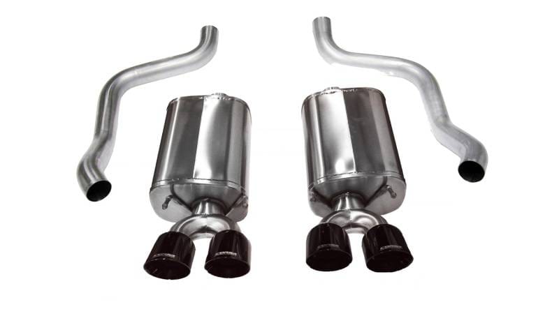 CORSA Performance 14108BLK Corsa 2009-2013 Chevrolet Corvette C6 6.2L V8 Black Sport Axle-Back Exhaust thumbnail 2