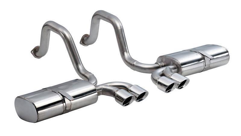 CORSA Performance 14111 Corsa 1997-2004 Chevrolet Corvette C5 Z06 5.7L V8 Polished Sport Axle-Back Exhaust thumbnail 4