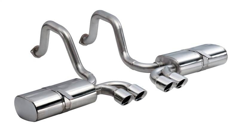 CORSA Performance 14111 Corsa 1997-2004 Chevrolet Corvette C5 Z06 5.7L V8 Polished Sport Axle-Back Exhaust thumbnail 6