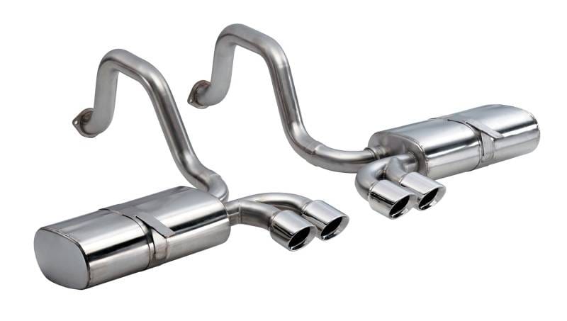 CORSA Performance 14111 Corsa 1997-2004 Chevrolet Corvette C5 Z06 5.7L V8 Polished Sport Axle-Back Exhaust thumbnail 7