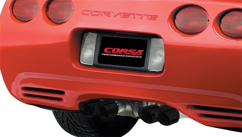 CORSA Performance 14132BLK Corsa 1997-2004 Chevrolet Corvette C5 Z06 5.7L V8 Xtreme Axle-Back Exhaust w/ Black Tips thumbnail 11