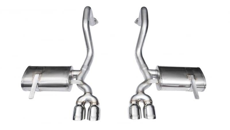 CORSA Performance 14132 Corsa 1997-2004 Chevrolet Corvette C5 Z06 5.7L V8 Polished Xtreme Axle-Back Exhaust thumbnail 4
