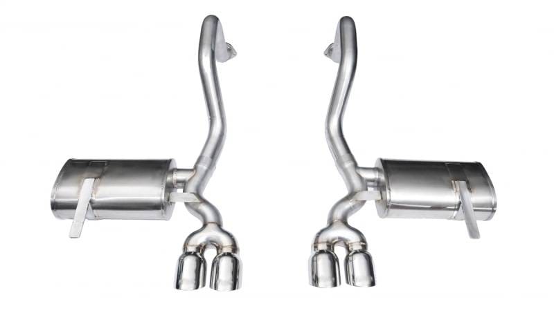 CORSA Performance 14132 Corsa 1997-2004 Chevrolet Corvette C5 Z06 5.7L V8 Polished Xtreme Axle-Back Exhaust thumbnail 6