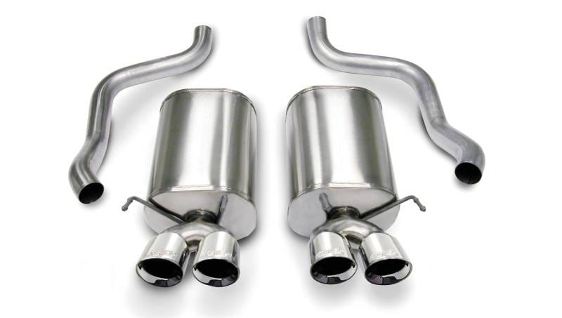 CORSA Performance 14169 Corsa 2005-2007 Chevrolet Corvette C6 6.0L V8 Polished Sport Axle-Back Exhaust thumbnail 6