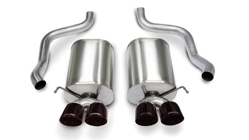 CORSA Performance 14169BLK Corsa 2005-2007 Chevrolet Corvette C6 6.0L V8 Black Sport Axle-Back Exhaust thumbnail 4