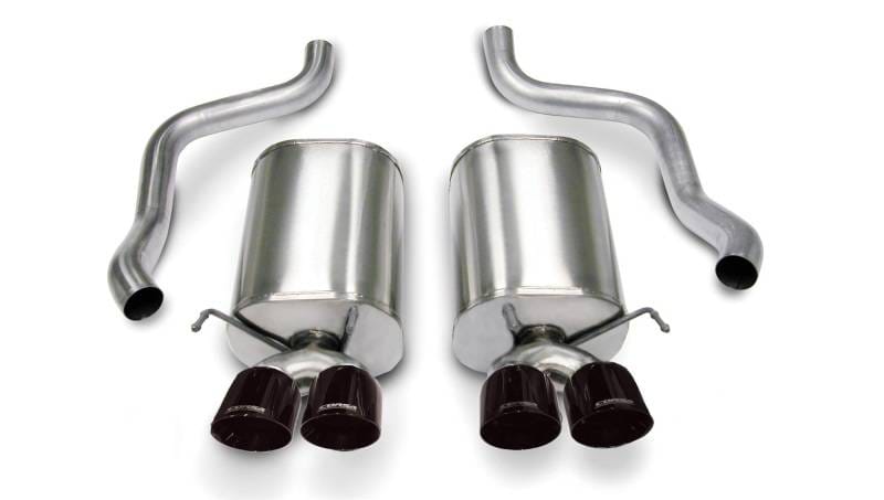 CORSA Performance 14169BLK Corsa 2005-2007 Chevrolet Corvette C6 6.0L V8 Black Sport Axle-Back Exhaust thumbnail 6