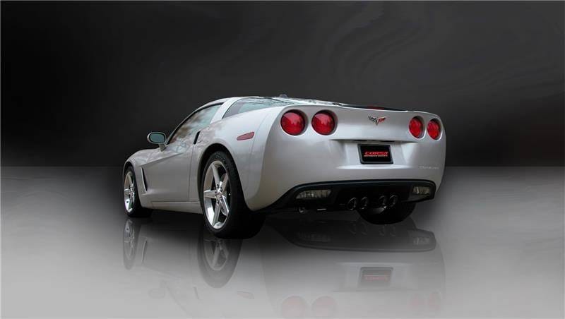 CORSA Performance 14169BLK Corsa 2005-2007 Chevrolet Corvette C6 6.0L V8 Black Sport Axle-Back Exhaust thumbnail 8