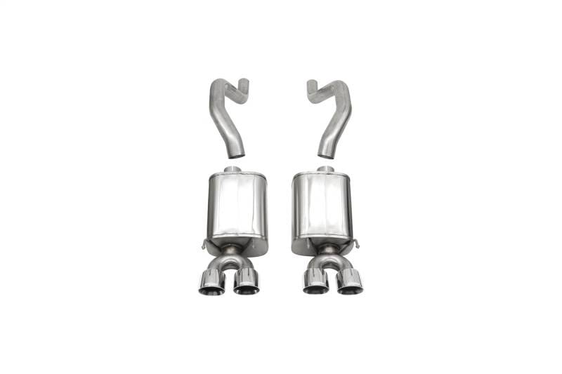 CORSA Performance 14164 Corsa 2006-2013 Chevrolet Corvette C6 Z06 7.0L V8 Polished Sport Axle-Back Exhaust thumbnail 4