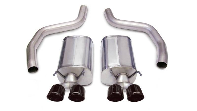 CORSA Performance 14164BLK Corsa 2006-2013 Chevrolet Corvette C6 Z06 7.0L V8 Black Sport Axle-Back Exhaust thumbnail 8