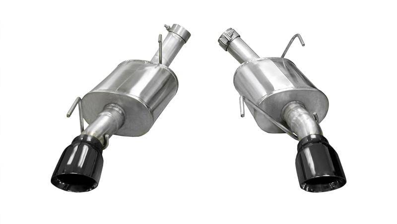 CORSA Performance 14314BLK Corsa 2005-2010 Ford Mustang Shelby GT500 5.4L V8 Black Xtreme Axle-Back Exhaust thumbnail 4
