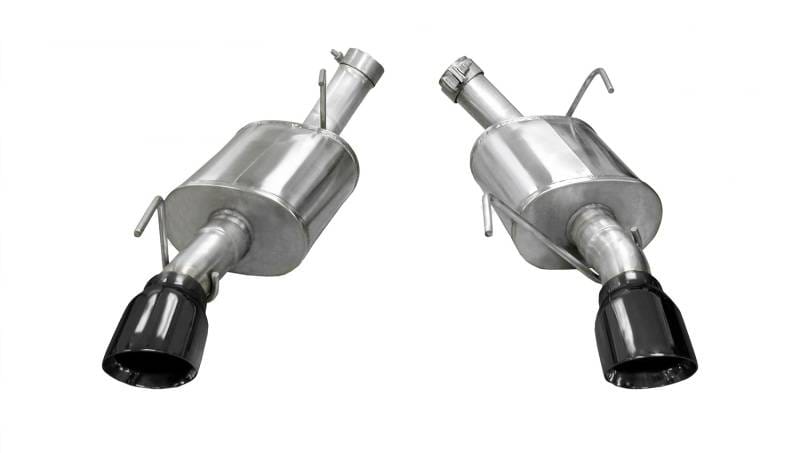 CORSA Performance 14314BLK Corsa 2005-2010 Ford Mustang Shelby GT500 5.4L V8 Black Xtreme Axle-Back Exhaust thumbnail 7