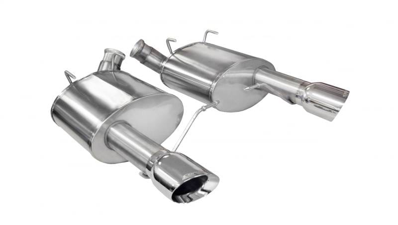 CORSA Performance 14316 Corsa 2011-2014 Ford Mustang GT/Boss 302 5.0L V8 Polished Sport Axle-Back Exhaust thumbnail 9