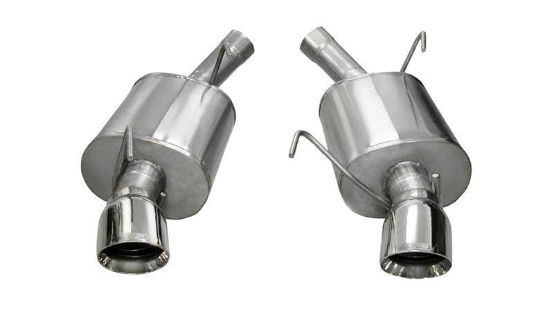 CORSA Performance 14311 Corsa 2005-2010 Ford Mustang Shelby GT500 5.4L V8 Polished Sport Axle-Back Exhaust thumbnail 4