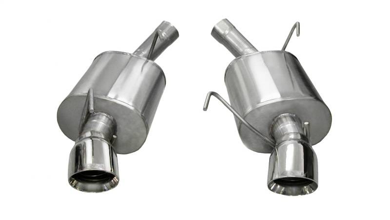 CORSA Performance 14311 Corsa 2005-2010 Ford Mustang Shelby GT500 5.4L V8 Polished Sport Axle-Back Exhaust thumbnail 6