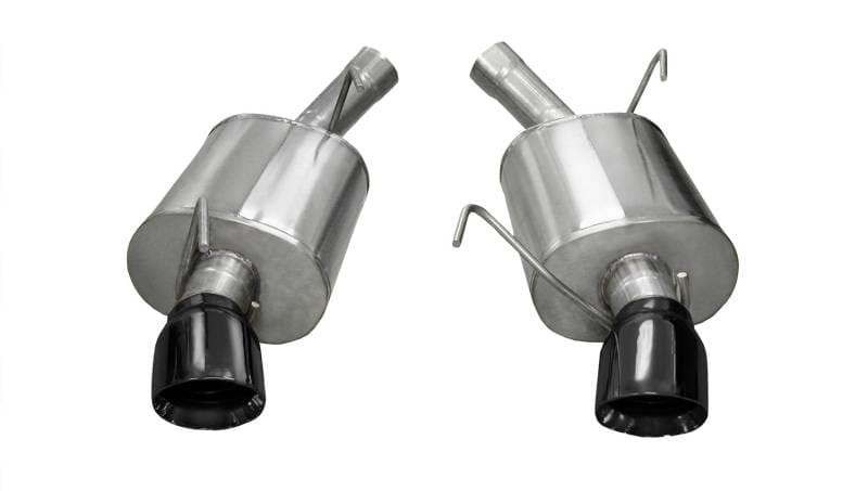 CORSA Performance 14311BLK Corsa 2005-2010 Ford Mustang Shelby GT500 5.4L V8 Black Sport Axle-Back Exhaust thumbnail 6