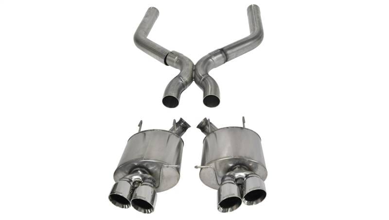 CORSA Performance 14323 Corsa 2013-2014 Ford Mustang Shelby GT500 5.8L V8 Polished Sport Axle-Back + XO Exhaust thumbnail 7