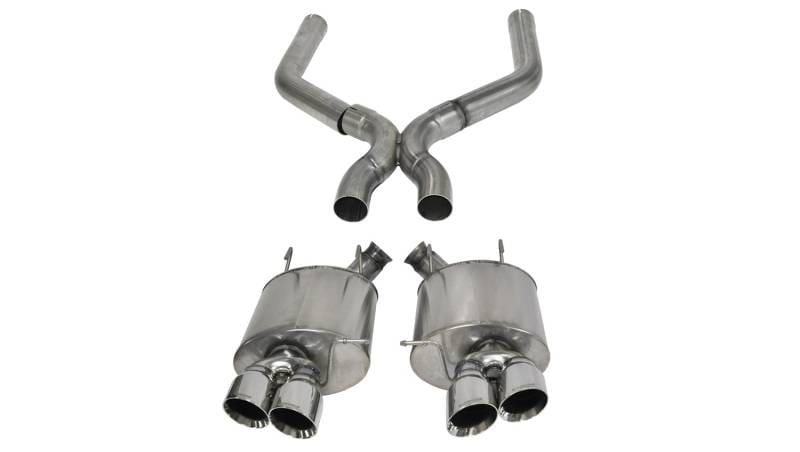 CORSA Performance 14323 Corsa 2013-2014 Ford Mustang Shelby GT500 5.8L V8 Polished Sport Axle-Back + XO Exhaust thumbnail 8