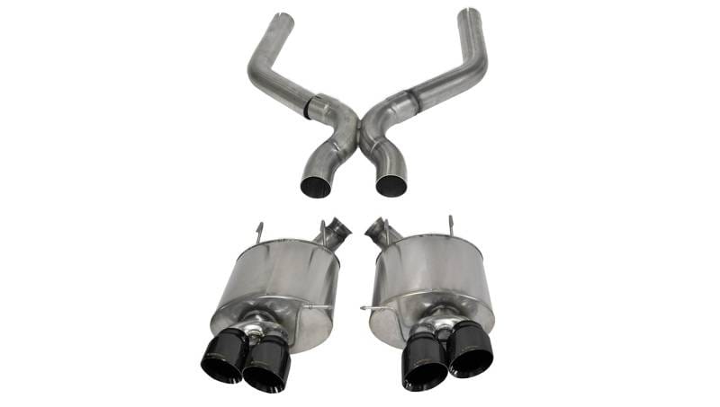 CORSA Performance 14323BLK Corsa 2013-2014 Ford Mustang Shelby GT500 5.8L V8 Black Sport Axle-Back + XO Exhaust thumbnail 6